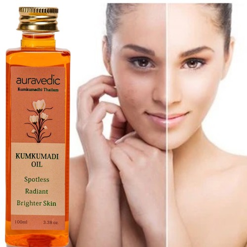 Auravedic kumkumadi face oil - face,
